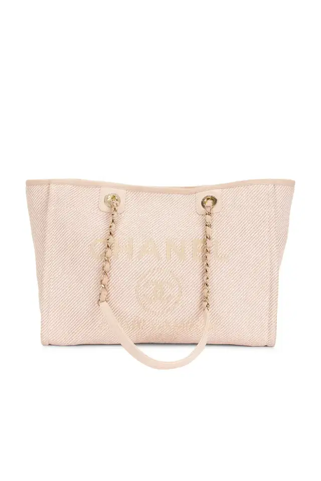 chanel Chanel Small Deauville Tote Bag