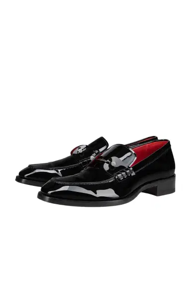 Christian Louboutin Chambelimoc Night Strass Flat Loafer | Thumbnail 2