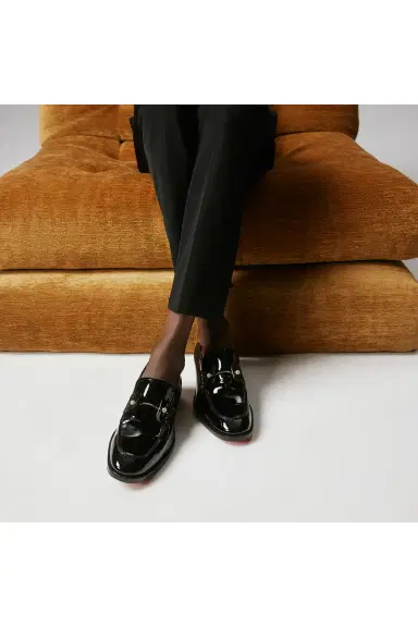 Christian Louboutin Chambelimoc Night Strass Flat Loafer | Thumbnail 6