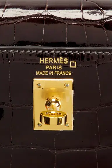 FWRD Renew Hermes Shiny Alligator Kelly 25 Sellier Handbag | Thumbnail 5 FWRD Renew Hermes Shiny Alligator Kelly 25 Sellier Handbag | Thumbnail 5