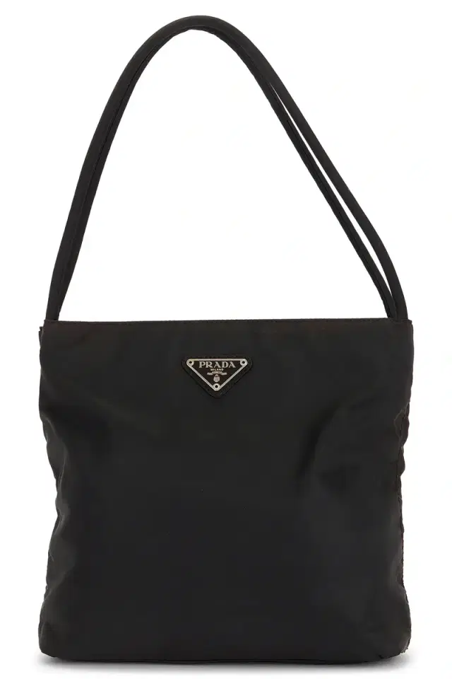 FWRD Renew Prada Tessuto Flat Messenger Bag