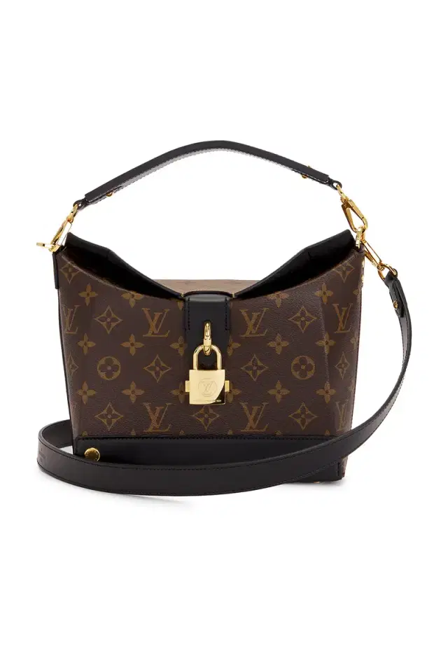 FWRD Renew Louis Vuitton Monogram Reverse Bento Box EW Shoulder Bag
