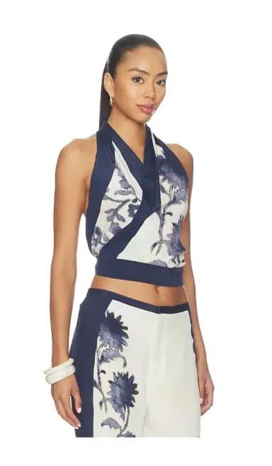 SIR. Phillipa Halter Scarf Top | Thumbnail 6