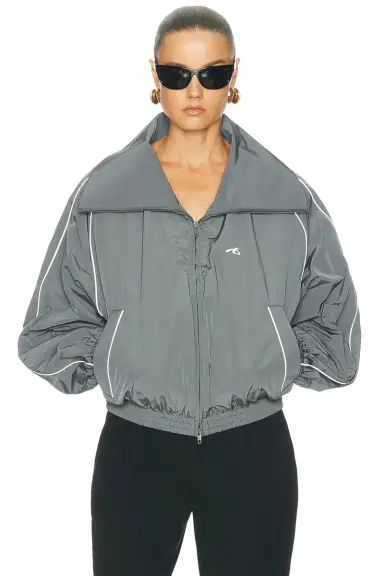 Balenciaga High Collar Track Jacket | Thumbnail 1 Balenciaga High Collar Track Jacket | Thumbnail 1