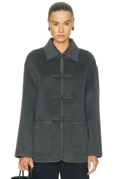 RÓHE Double Faced Wool Pankou Closure Jacket | Thumbnail 1
