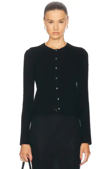 Guest In Residence Jane Pointelle Cashmere Cardigan | Thumbnail 1