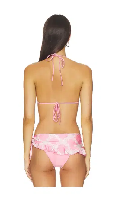 Frankies Bikinis Nick Satin Bikini Top | Thumbnail 3 Frankies Bikinis Nick Satin Bikini Top | Thumbnail 3