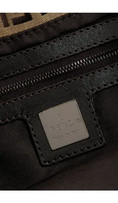 FWRD Renew Fendi Zucchino Mama Baguette Shoulder Bag | Thumbnail 5 FWRD Renew Fendi Zucchino Mama Baguette Shoulder Bag | Thumbnail 5