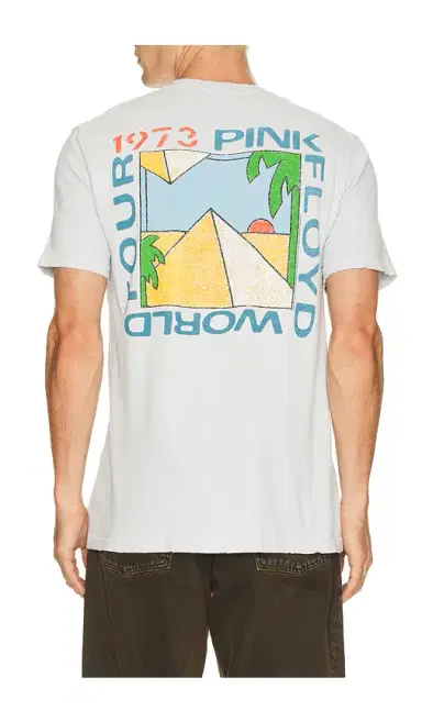 Junk Food Pink Floyd World Tour 1973 Tee | Thumbnail 1 Junk Food Pink Floyd World Tour 1973 Tee | Thumbnail 1