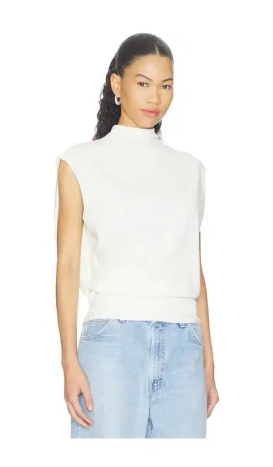 Simkhai Juli Draped Cape Top | Thumbnail 2 Simkhai Juli Draped Cape Top | Thumbnail 2