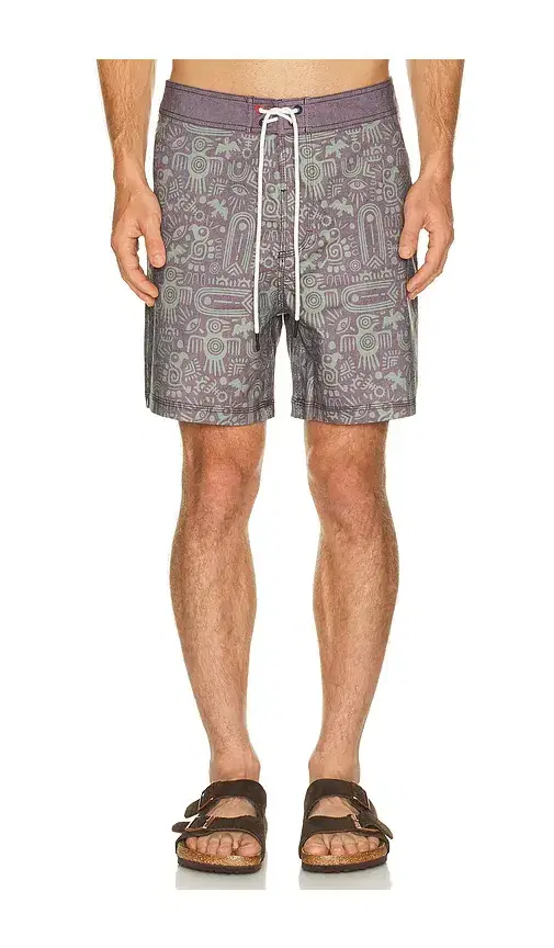 Iron & Resin Aztec Boardshort