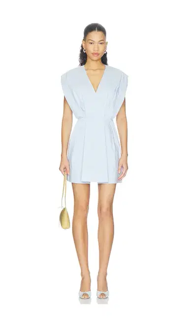 Simkhai Sefi Cape Mini Dress | Thumbnail 1 Simkhai Sefi Cape Mini Dress | Thumbnail 1