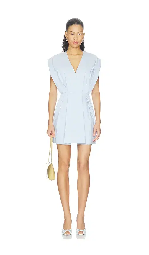 SIMKHAI Sefi Cape Mini Dress