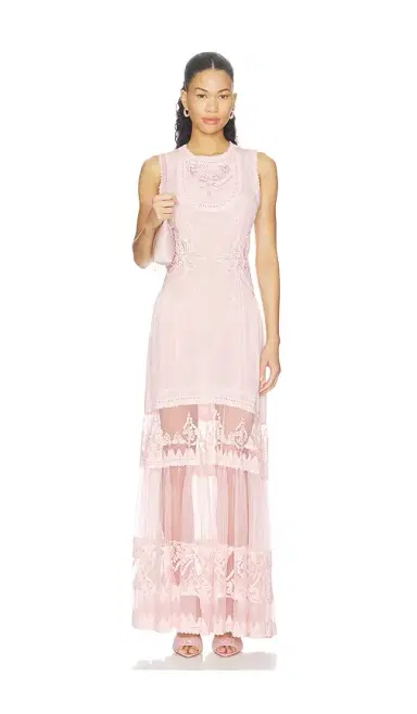 Ulla Johnson Florence Sleeveless Silk Dress | Thumbnail 1 Ulla Johnson Florence Sleeveless Silk Dress | Thumbnail 1
