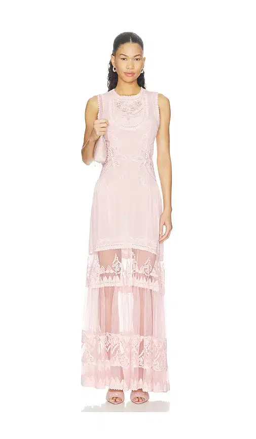Ulla Johnson Florence Sleeveless Silk Dress