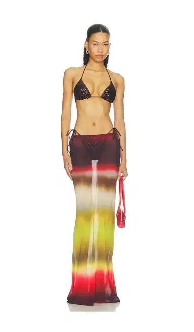 Skims Classic Swim Triangle Bikini Top | Thumbnail 4
