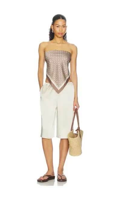 SEROYA Hark Satin Top | Thumbnail 4