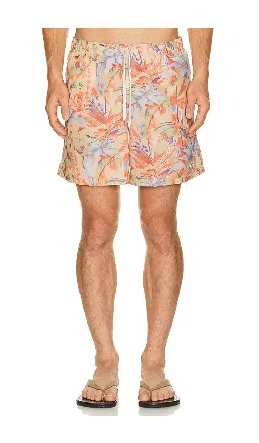 BATHER Macaw Jungle Swim Trunk