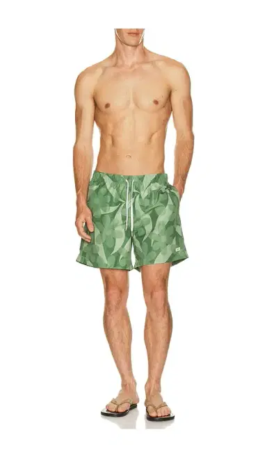 BATHER Fern Daisy Trip Swim Trunk | Thumbnail 3