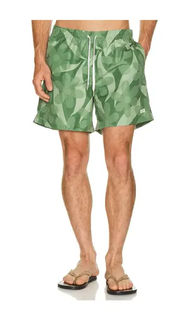 BATHER Fern Daisy Trip Swim Trunk | Thumbnail 1