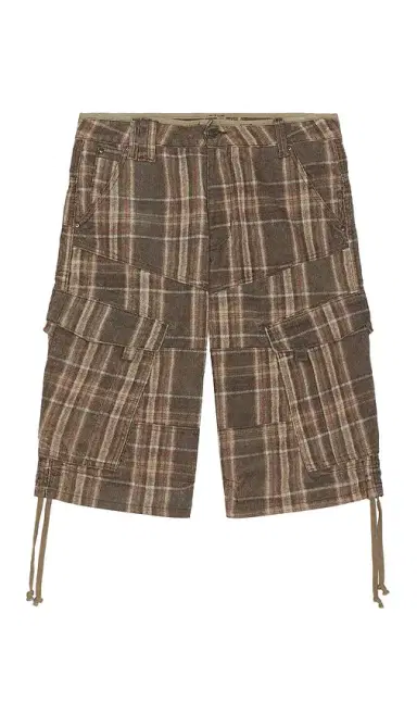 Jaded London Check Cord Cadet Shorts | Thumbnail 4