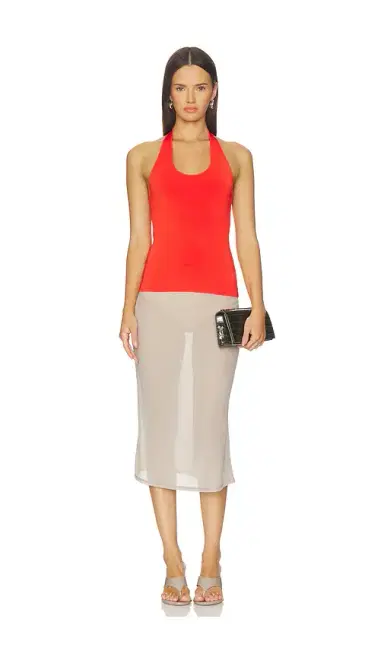 Theory Halter Neck Tank | Thumbnail 4