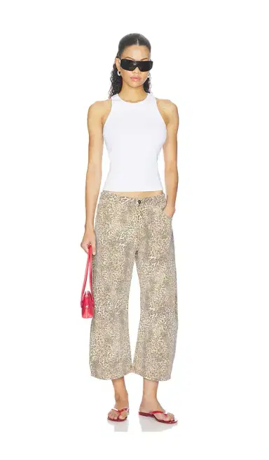 LIONESS Horseshoe Cropped Jeans | Thumbnail 5