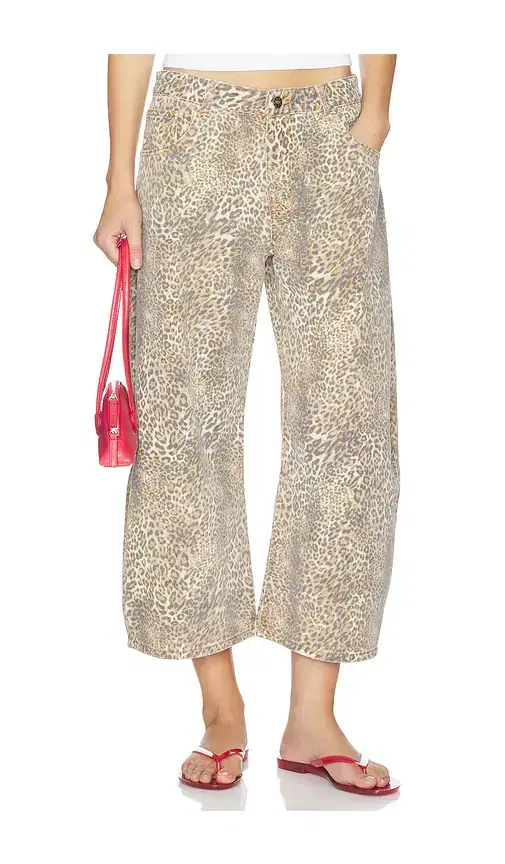 Horseshoe Cropped Jeans