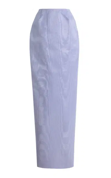 Wiederhoeft Exclusive Moire Maxi Skirt | Thumbnail 1 Wiederhoeft Exclusive Moire Maxi Skirt | Thumbnail 1