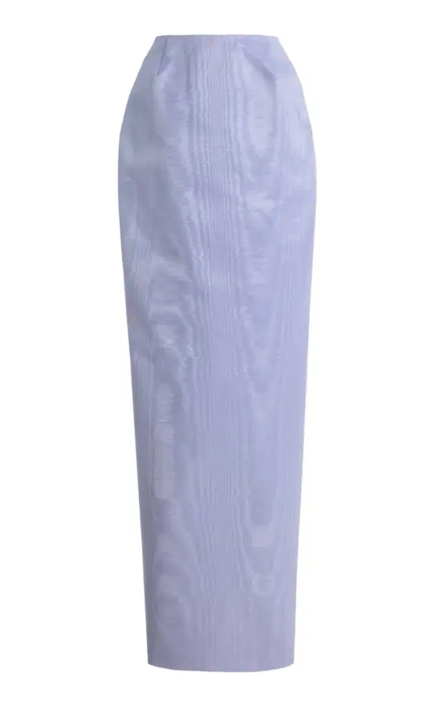 Wiederhoeft Exclusive Moire Maxi Skirt