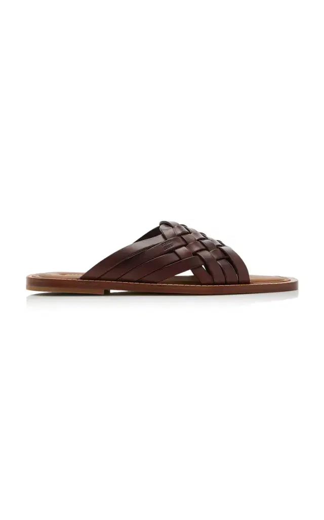 Woven Leather Sandals