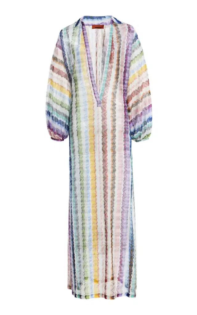 Missoni Knit Maxi Coverup Dress