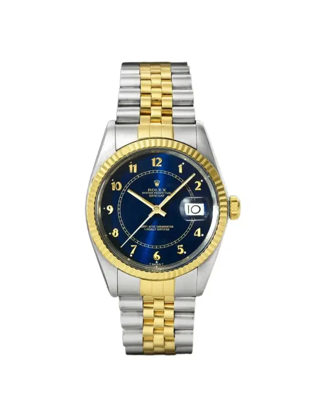 Stephanie Windsor Rolex Vintage 1987 DateJust Automatic Stainless Steel and 18-Karat Gold Watch, Ref. 16013 (7.5'' wrist) - Men