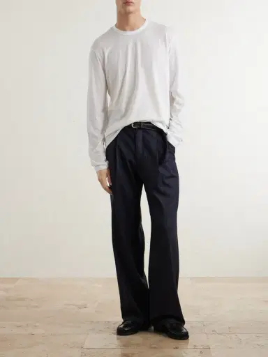 James Perse Lotus Slim-Fit Cotton-Jersey T-Shirt - Men | Thumbnail 2