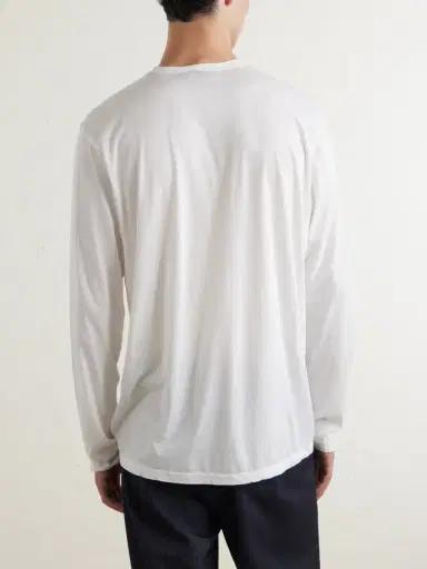 James Perse Lotus Slim-Fit Cotton-Jersey T-Shirt - Men | Thumbnail 4