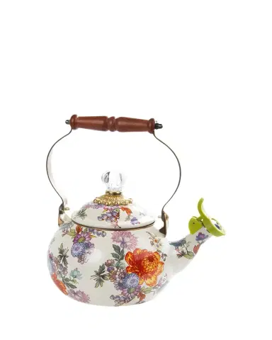 MacKenzie-Childs Flower Market Whistling Tea Kettle | Thumbnail 1