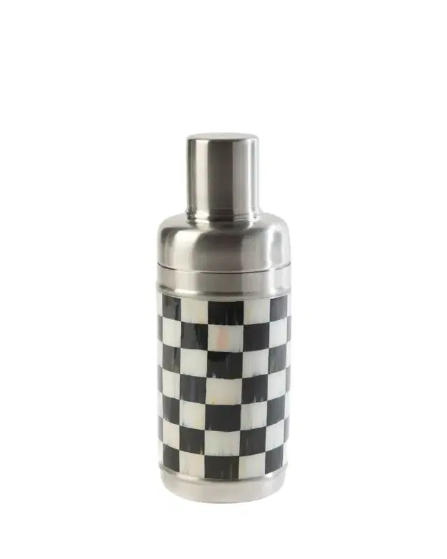 MacKenzie-Childs Courtly Check Cocktail Shaker