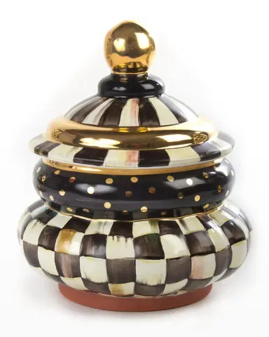 MacKenzie-Childs Courtly Check Groovy Canister | Thumbnail 2