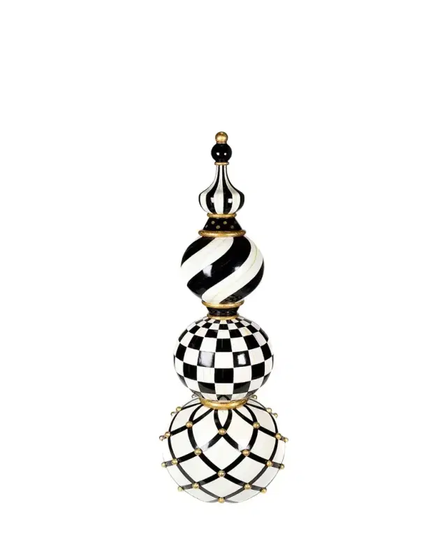 MacKenzie-Childs Courtly Check Trophy Topiary