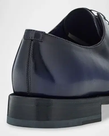 Ferragamo Men 's Angiolo Wholecut Leather Oxfords | Thumbnail 4