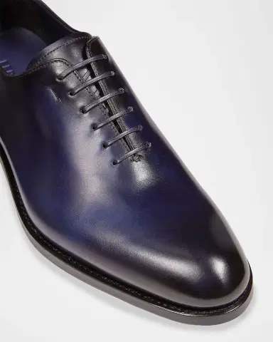 Ferragamo Men 's Angiolo Wholecut Leather Oxfords | Thumbnail 5