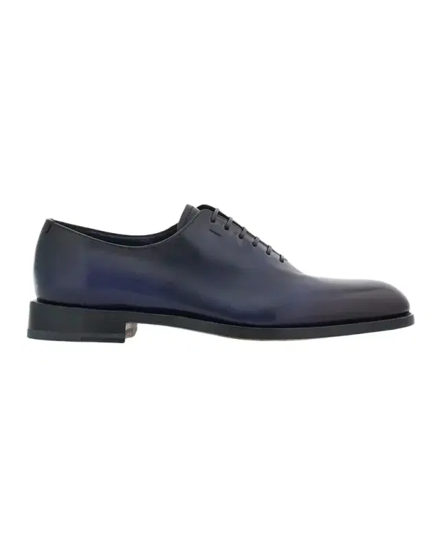 Ferragamo Men 's Angiolo Wholecut Leather Oxfords