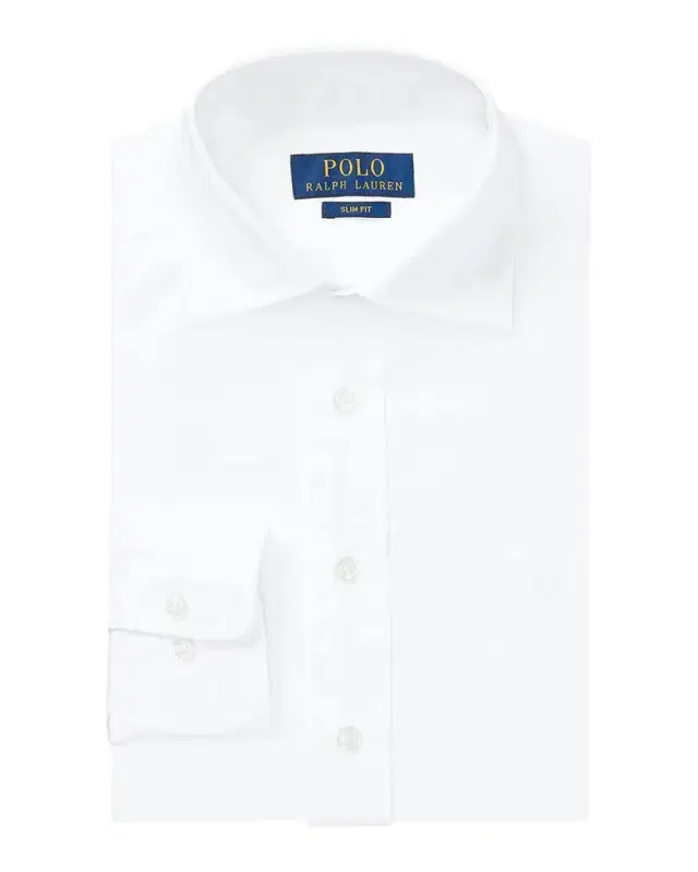 Polo Ralph Lauren Boy 's Poplin Embroidered Dress Shirt, Size 8-