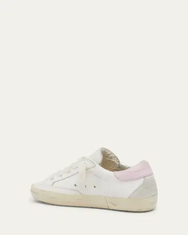 Golden Goose Girl's Superstar Leather Low-Top Sneakers, Kids | Thumbnail 2