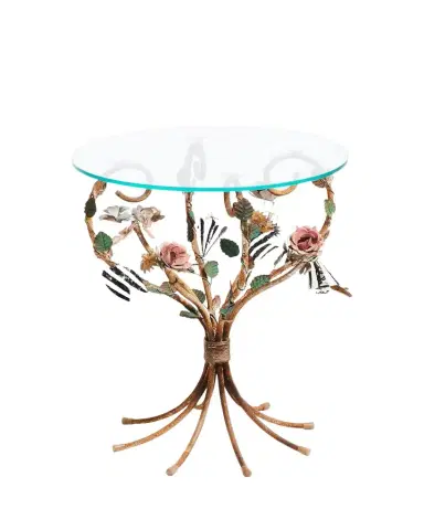 MacKenzie-Childs Field Study Round Accent Table | Thumbnail 1