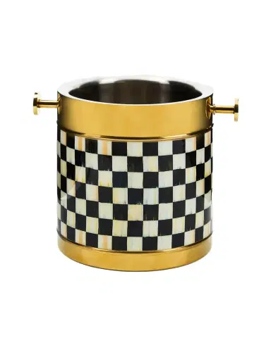 MacKenzie-Childs Courtly Check 3260 Ice Bucket | Thumbnail 1 MacKenzie-Childs Courtly Check 3260 Ice Bucket | Thumbnail 1