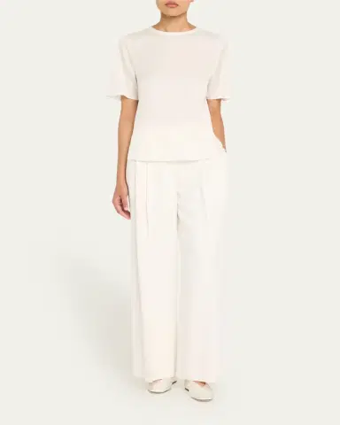 Kobi Halperin Maryl Crewneck Silk Blouse | Thumbnail 2