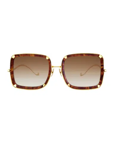Anna-Karin Karlsson White Moon 24K Gold-Plated & Acetate Square Sunglasses | Thumbnail 3 Anna-Karin Karlsson White Moon 24K Gold-Plated & Acetate Square Sunglasses | Thumbnail 3
