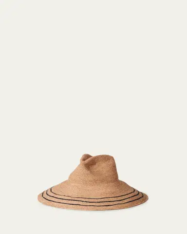 Janessa Leone Waverly Raffia Large Brim Hat | Thumbnail 2