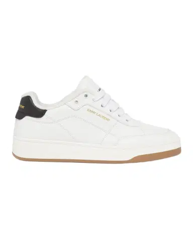 Saint Laurent Men's SL61 Leather Low-Top Sneakers | Thumbnail 1 Saint Laurent Men's SL61 Leather Low-Top Sneakers | Thumbnail 1